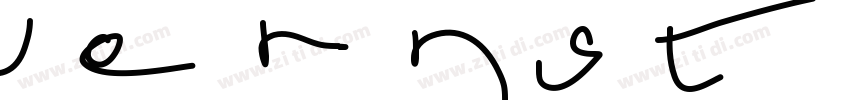 Johnston100 W03字体转换